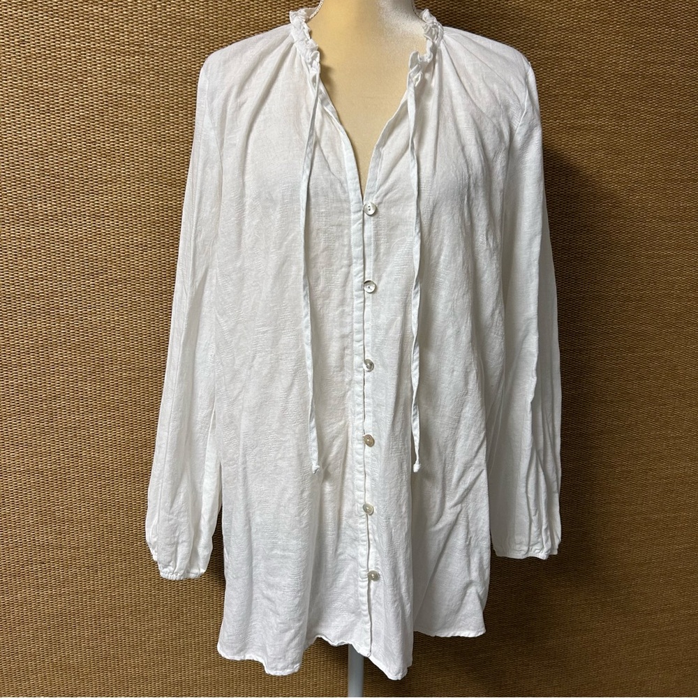 Show Me Your Mumu Alicia Tunic Top Women’s Large White